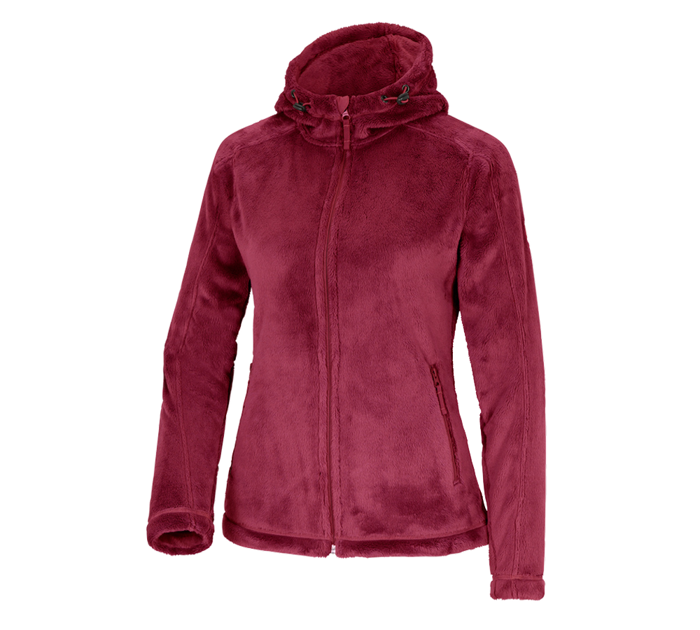 Primary image e.s. Zip jacket Highloft, ladies' ruby